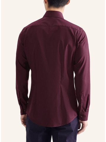 Seidensticker Hemd - Slim fit - in Bordeaux