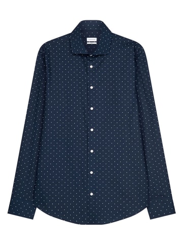 Seidensticker Blouse - slim fit - donkerblauw