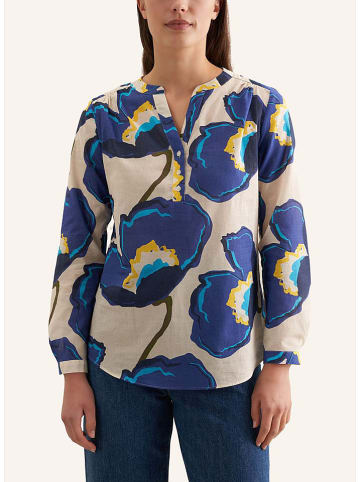Seidensticker Blouse blauw/crème