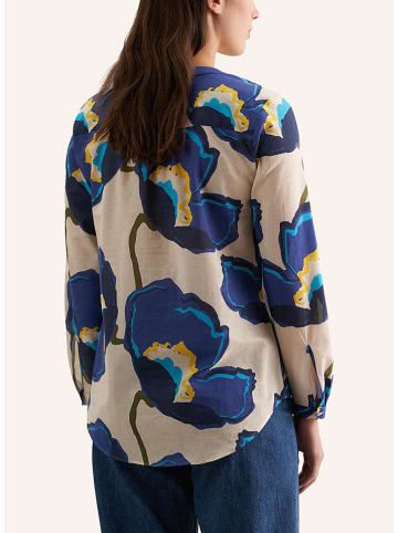 Seidensticker Blouse blauw/crème