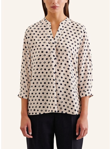 Seidensticker Bluse in Creme/ Schwarz
