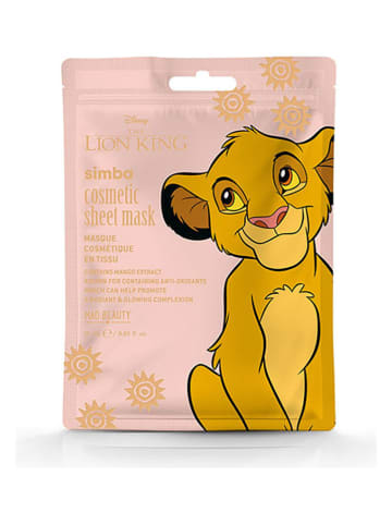 Mad Beauty Gesichtsmaske "Lion King - Simba", 25 ml