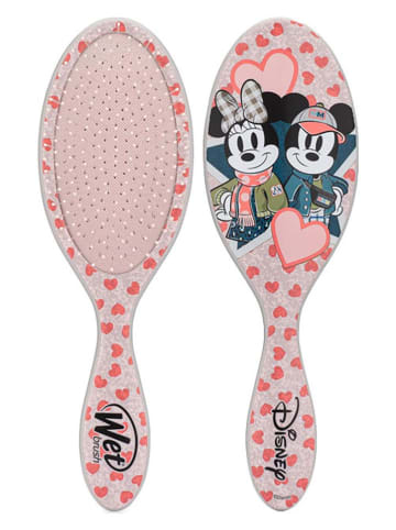 Wet brush Szczotka "Detangler - Mickey & Minnie" w kolorze jasnoróżowym