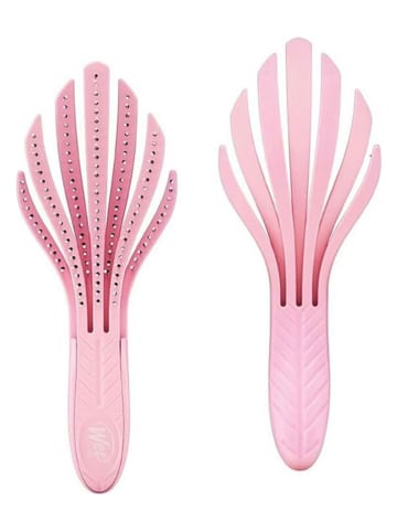 Wet brush Haarbürste "Go Green - for curly hair" in Rosa