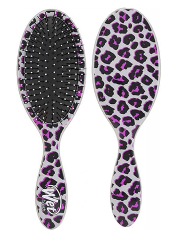 Wet brush Haarbürste "Detangler - Safari - Pink Leopard" in Schwarz/ Pink