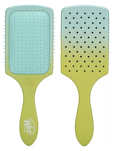 Wet brush Haarbürste "Paddle Detangler" in Grün/ Türkis