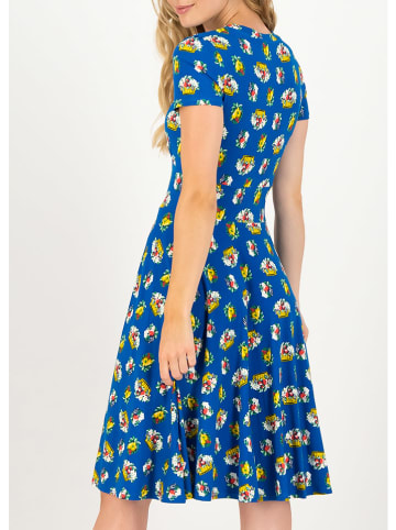 Blutsgeschwister Kleid "urlaub auf balkonienappel" in Blau