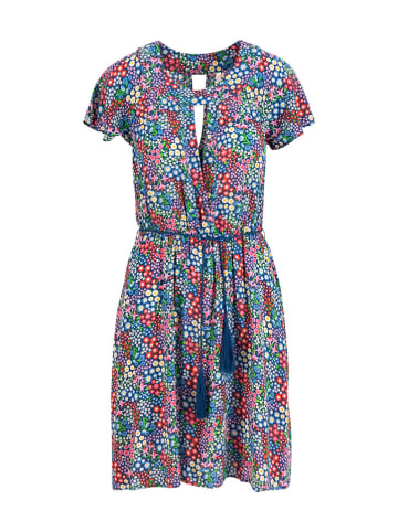 Blutsgeschwister Jurk "Tanz mit Mirfirst" blauw/rood