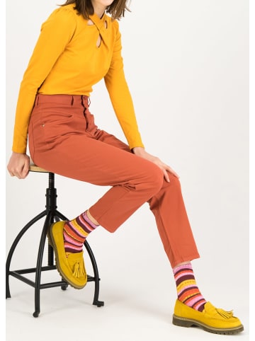 Blutsgeschwister Hose "Momlight" in Orange