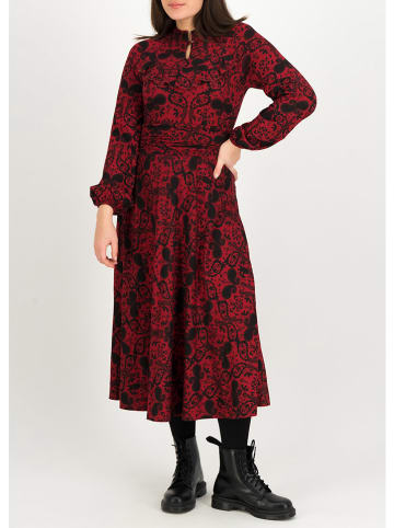 Blutsgeschwister Kleid "Moonstruck Meadowthe" in Bordeaux/ Schwarz