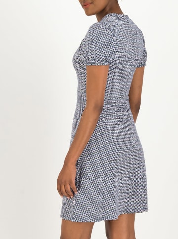 Blutsgeschwister Kleid "Fluffy Romancelittle" in Dunkelblau/ Weiß