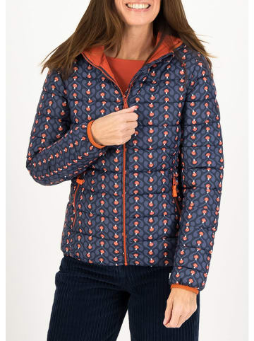 Blutsgeschwister Steppjacke "Luft und Liebemushroom" in Dunkelblau
