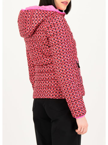 Blutsgeschwister Steppjacke "Luft und Liebesmooching" in Pink/ Schwarz