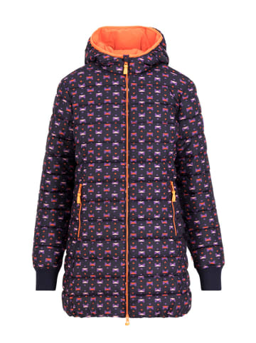 Blutsgeschwister Tussenmantel "Luft und Liebe" auberginekleurig