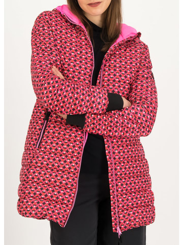 Blutsgeschwister Übergangsmantel "Luft und Liebe" in Pink/ Schwarz
