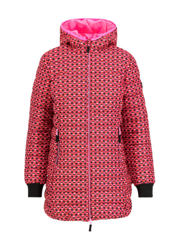 Blutsgeschwister Übergangsmantel "Luft und Liebe" in Pink/ Schwarz