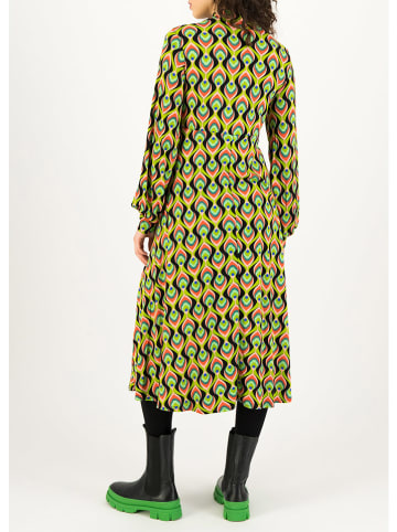 Blutsgeschwister Kleid "Oh so No" in Grün/ Schwarz