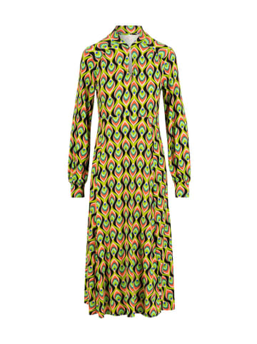 Blutsgeschwister Jurk "Oh so No" groen/zwart