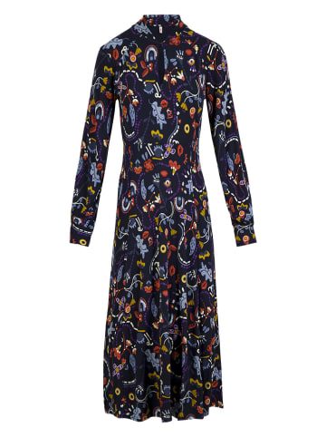 Blutsgeschwister Kleid "Oh so No Bowuntamed" in Dunkelblau