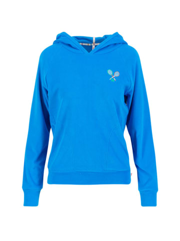 Blutsgeschwister Hoodie "Miracle of Wimbledoncheerful" in Blau