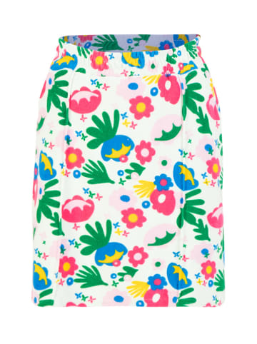 Blutsgeschwister Rok "Sweet Spot" wit/meerkleurig