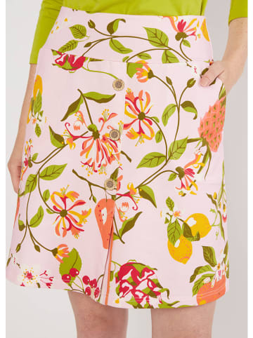 Blutsgeschwister Shorts "Rainbowfull of light vitamins" rosé/groen