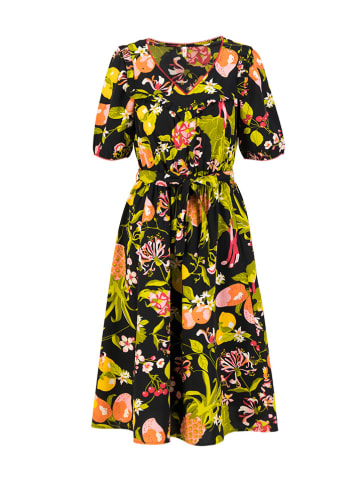 Blutsgeschwister Kleid "Romancetutti" in Schwarz/ Grün