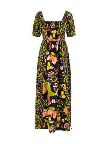 Blutsgeschwister Kleid "Grapewine Goddesstutti frutti salad" in Schwarz/ Grün