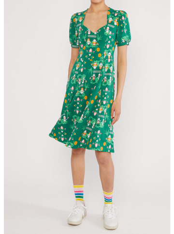 Blutsgeschwister Kleid "Joyful Heartmeet me at the tennis court" in Grün