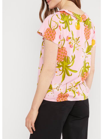 Blutsgeschwister Bluse "Feed the Birdsdancing fruits" in Rosa