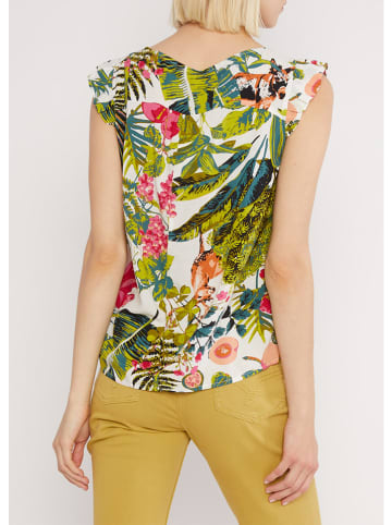 Blutsgeschwister Blouse "Wild Baby" groen/wit