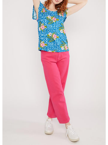 Blutsgeschwister Bluse "Frilly" in Blau