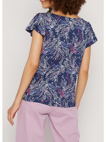 Blutsgeschwister Bluse "Frilly" in Dunkelblau