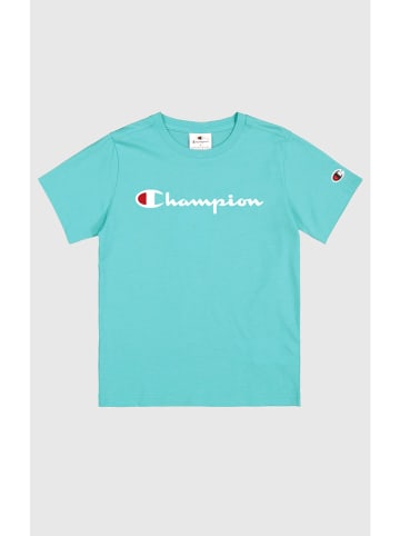 Champion Koszulka w kolorze turkusowym