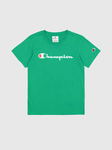 Champion Koszulka w kolorze zielonym