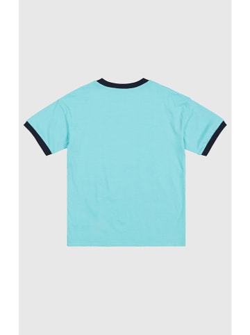 Champion Shirt turquoise/donkerblauw