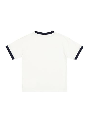 Champion Shirt crème/donkerblauw
