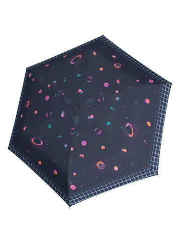 Knirps Taschenschirm ''Vision'' in Dunkelblau/ Bunt
