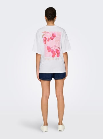 ONLY Shirt in Weiß