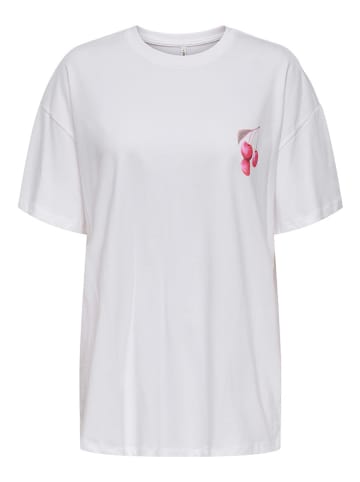 ONLY Shirt in Weiß