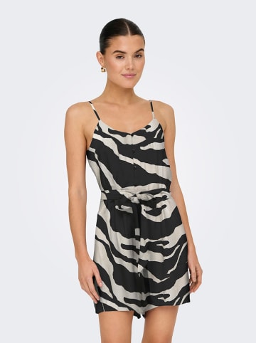 ONLY Jumpsuit in Schwarz/ Grau