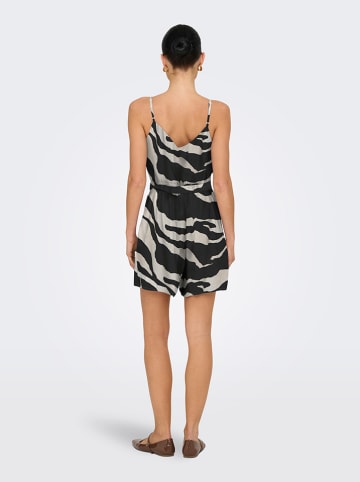 ONLY Jumpsuit in Schwarz/ Grau