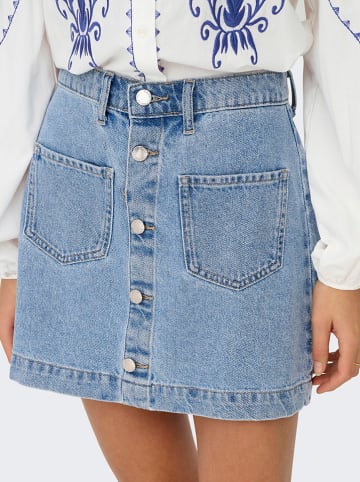 ONLY Jeansrock in Hellblau