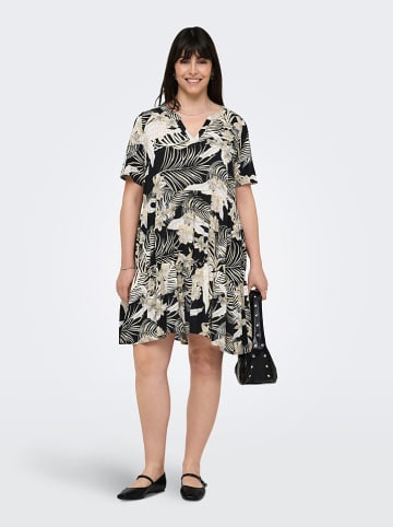 ONLY Carmakoma Kleid in Beige