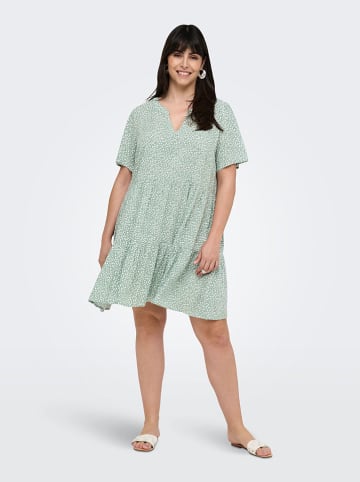 ONLY Carmakoma Kleid in Grün