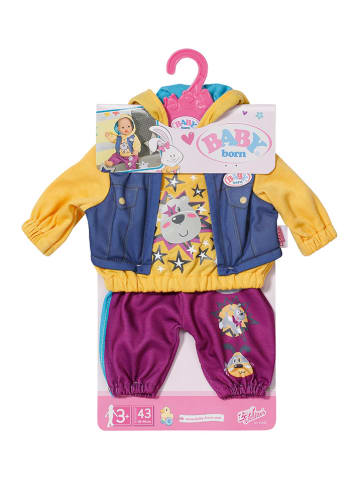 Baby Born Puppenoutfit ''BABY born Streetwear'' - ab 3 Jahren Outfit mit Hoody 43cm