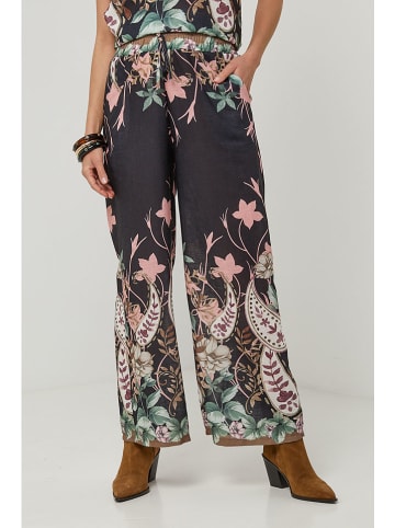 Lin Passion Broek zwart/meerkleurig