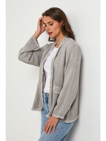 Lin Passion Cape grijs