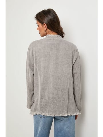 Lin Passion Cape grijs