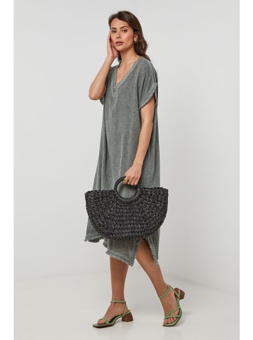 Lin Passion Kleid in Khaki
